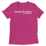 Social Worker Unisex Soft-Blend T-shirt