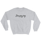 "Journeying The Way" Unisex Crewneck: Black Lettering