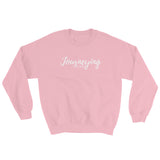 "Journeying The Way" Unisex Crewneck: White Lettering