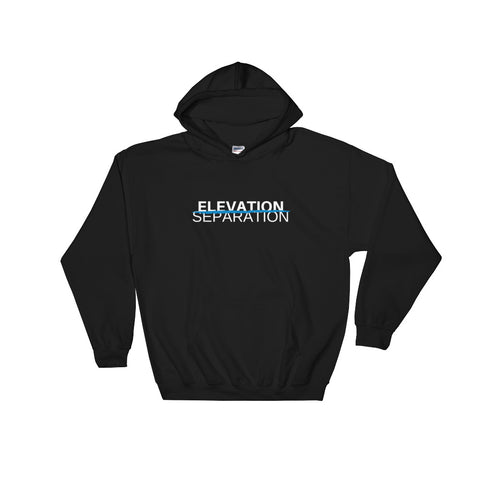 Blue "Elevation/Separation" Unisex Hoodie