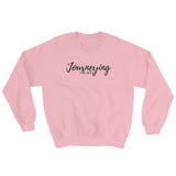 "Journeying The Way" Unisex Crewneck: Black Lettering