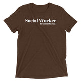 Social Worker Unisex Soft-Blend T-shirt