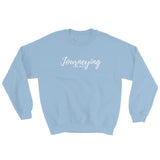 "Journeying The Way" Unisex Crewneck: White Lettering