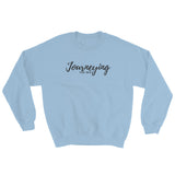 "Journeying The Way" Unisex Crewneck: Black Lettering